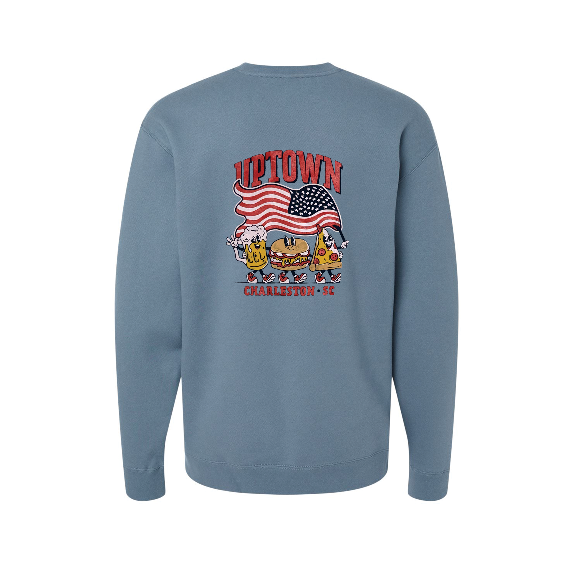 Uptown USA Crewneck Blue