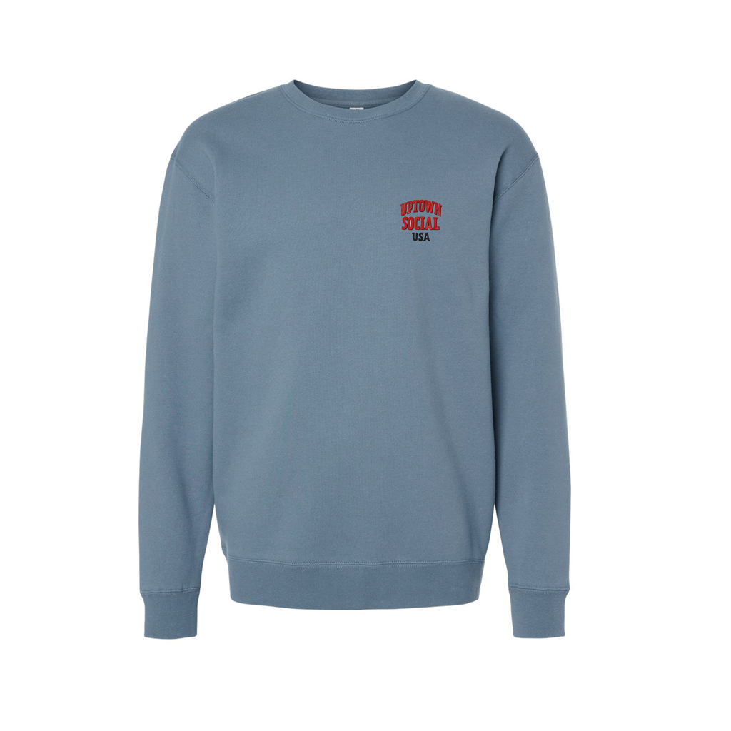 Uptown USA Crewneck Blue