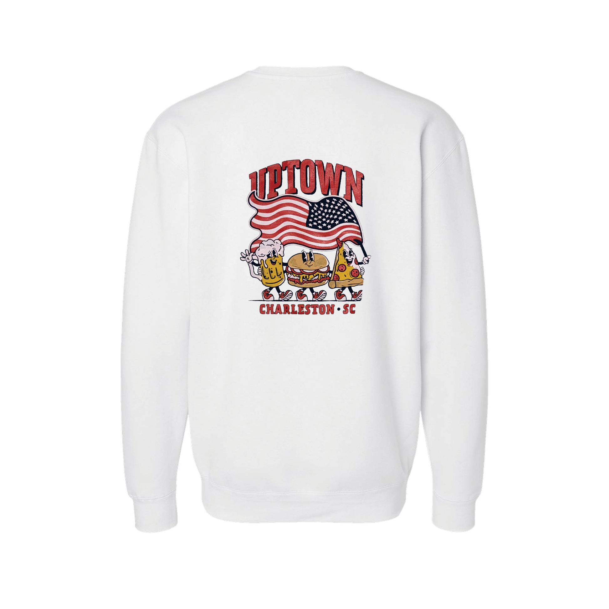 Uptown USA Crewneck White