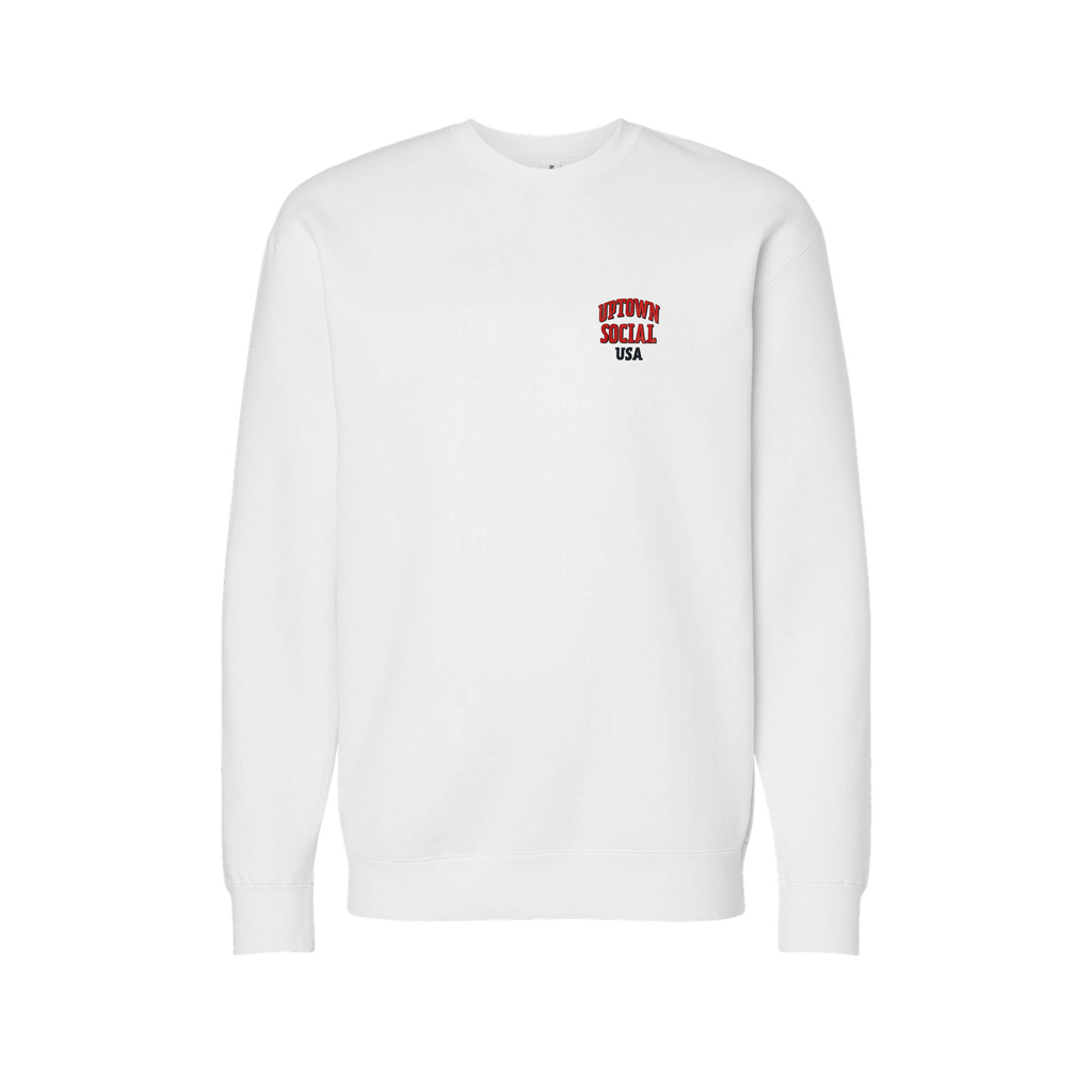 Uptown USA Crewneck White